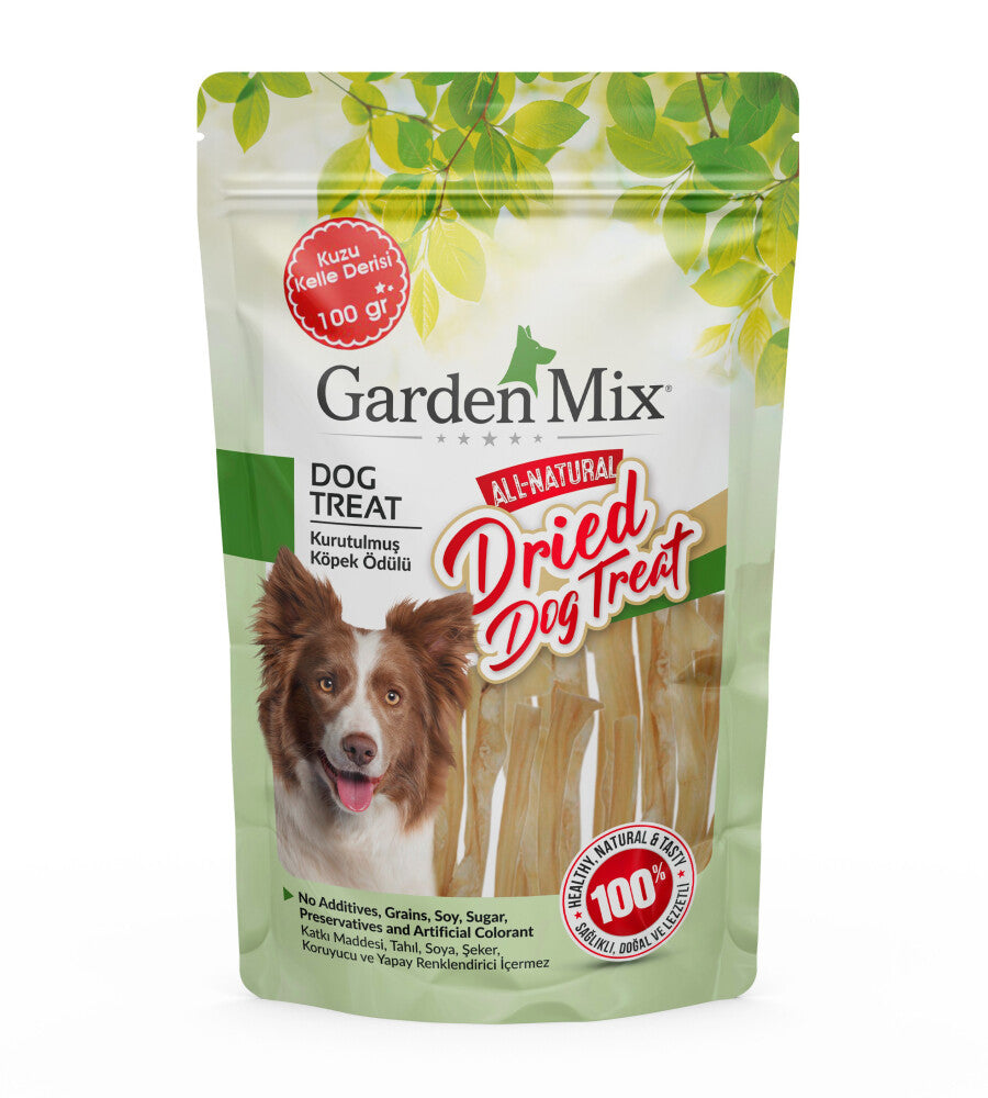 Garden Mix Kurutulmuş Kuzu Kelle Derisi 100 GR | SRC: Barcode: 8681085430627